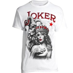 NEW DOM Art "Pin Joker" Graphic Tee 611